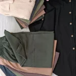 ست مانتوشلوار تابستونی بلند پاکتی