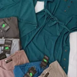 ست تونیک شلوار کریشه فری سایز