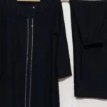 ست تونیک شلوار نگین دار کریشه