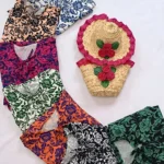 مجموعه پیراهن ساحلی رنگی بوگاتی