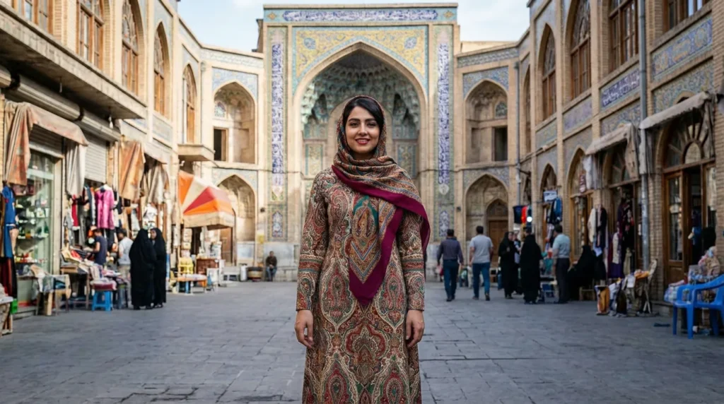 پیراهن ساحلی بلند