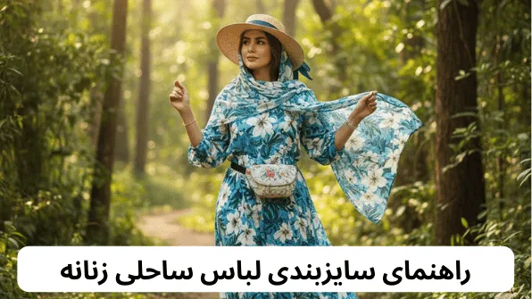 راهنمای سایزبندی لباس ساحلی زنانه